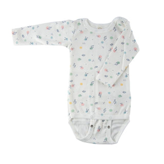 Birdy Dots -  long-sleeved cotton bodysuit