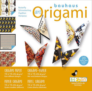 Bauhaus Schmetterling - Origami Kunst