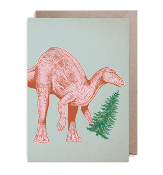 Dinosawatree - greeting card