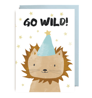 Go wild - greeting card