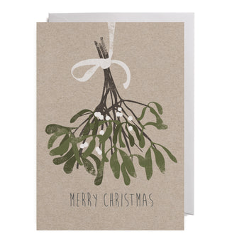 Mistletoe - greeting card