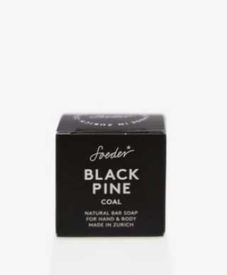 Coal Black Pine - soap bar