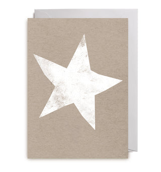 Star - greeting card